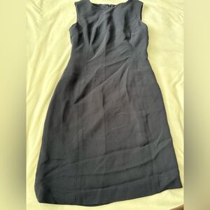 Petite Sophisticate Charcoal Dress
